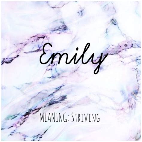 Emily Names Emily Babynames Imágenes De Nombres Nombres Lindos