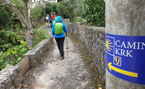 Ideja Za Pješačenje Camino Krk Kružna Staza Po Otoku Krku Duga