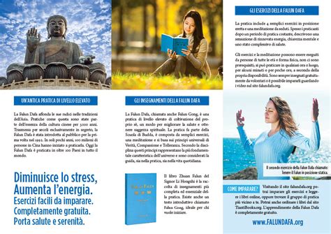 Nuova Versione Del Volantino Della Falun Dafa Falun Dafa