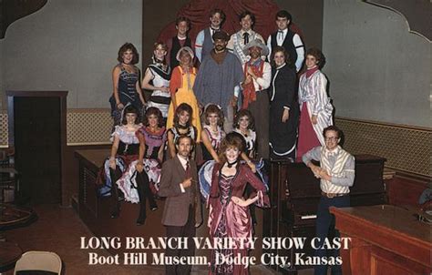 Long Branch Variety Show Cast Long Branch Saloon Boot Hill Museum