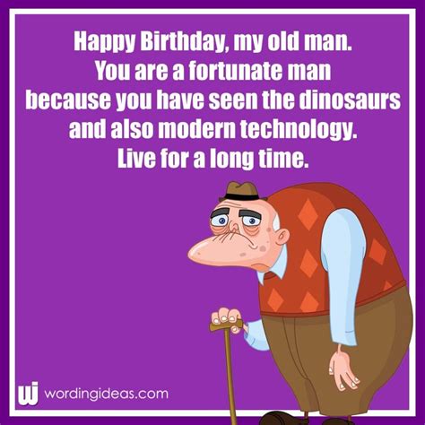 Funny Old Man Birthday Images