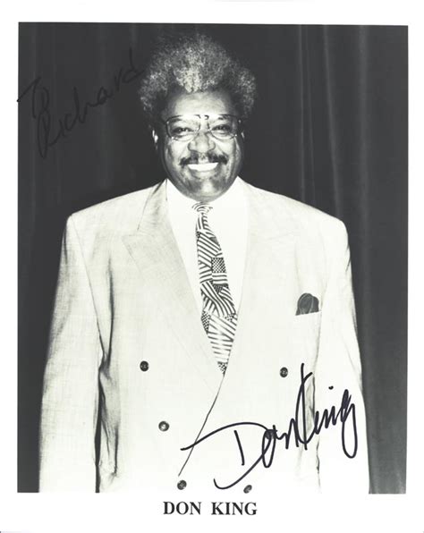 Don King Autographed Inscribed Photograph Historyforsale Item 265581