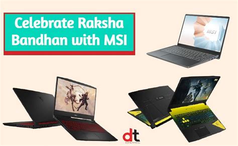 Msi India Msi Gaming Laptops Gaming Laptop Raksha Bandhan T Tech