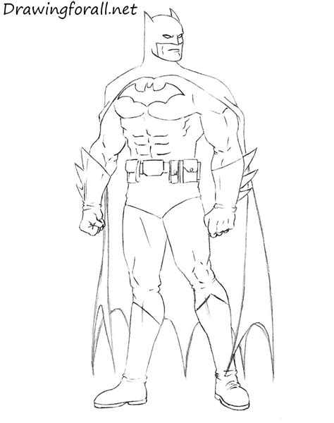 Follow the simple instructions and in no time you've created a great looking drawing. How to Draw Batman Step by Step