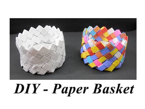 (10% off) add to favorites. DIY - How to make Paper Basket - YouTube