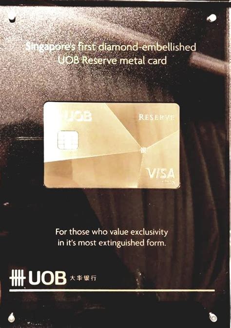 The bank after a couple of mergers with other banks using uob credit cards can give you more advantages than one. UOB's newest exclusive credit card : singapore