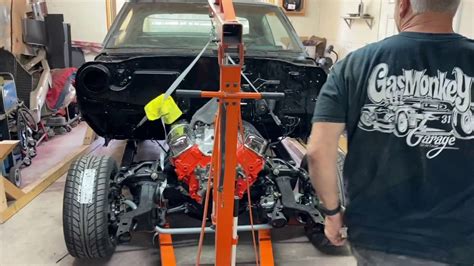 Ep 10 70 Chevelle Restoration Body Back On Frame Youtube