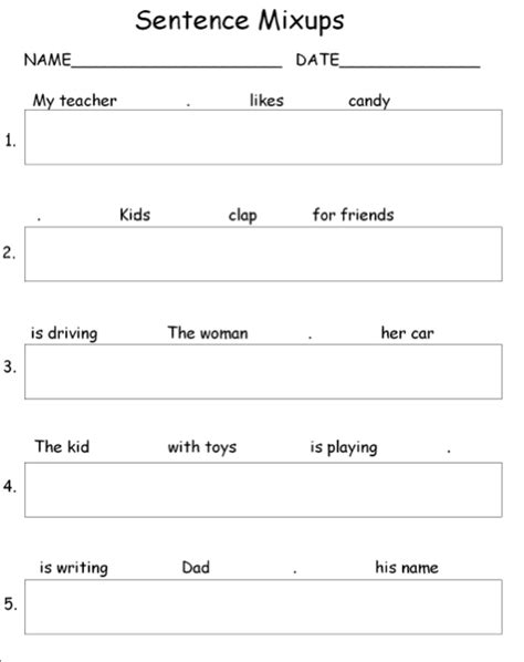 2 on friday george arrived, and brought news from the irish cousins. Write a good sentence worksheet - thesisjustification.web ...
