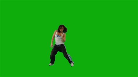 A Hip Hop Girl Dancing Against Green Screen Stock Footage Sbv 304035091 Storyblocks