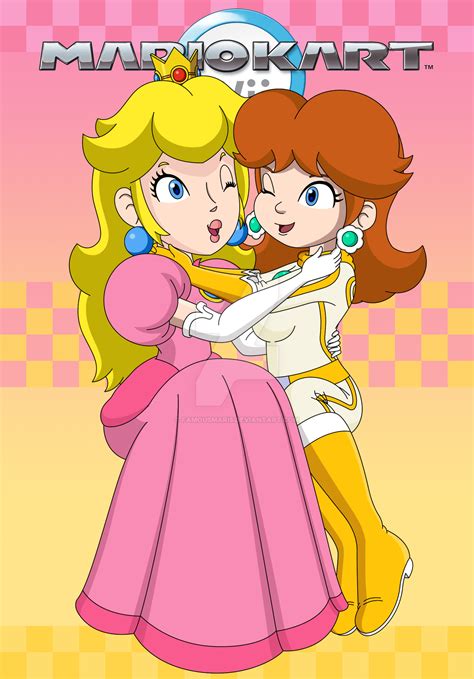 Peach And Daisy Racing Best Friends Forever By Famousmari5 On Deviantart