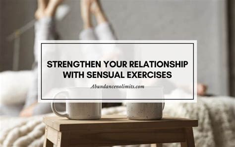 Sensual Exercises For Couples To Spice Up Your Relationship