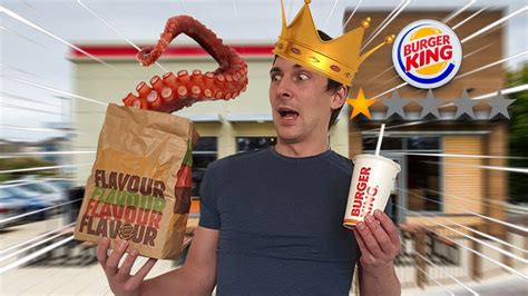 We Ate At The Worst Rated Burger King In The Uk Youtube