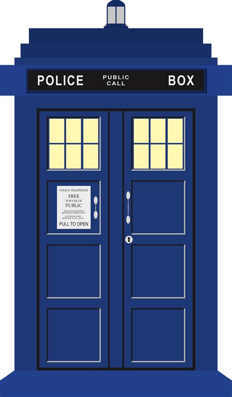 Download Tardis Doctor Who Time Travel Royalty Free Vector Graphic
