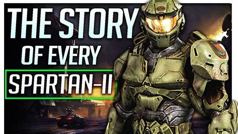 Halo Lore The Full History Of Every Spartan Ii Youtube