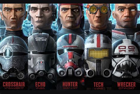 Star Wars The Bad Batch Team Posters Arrives On Disney Tomorrow