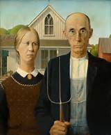 Photos of Grant Wood American Gothic