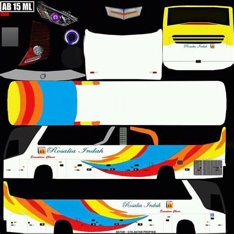 Skin bus simulator indonesia hd. HEAVY BUS SIMULATOR: SKIN HEAVY BUS SIMULATOR LIVERY INDONESIA