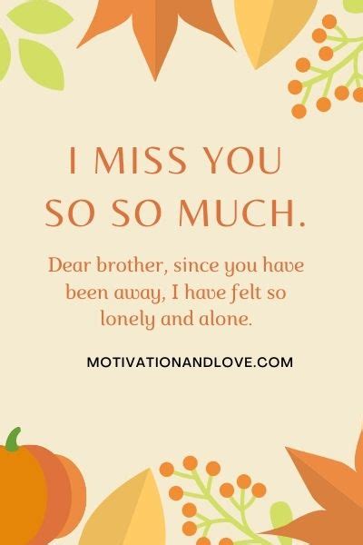I Miss You My Brother Quotes And Messages Motivation And Love