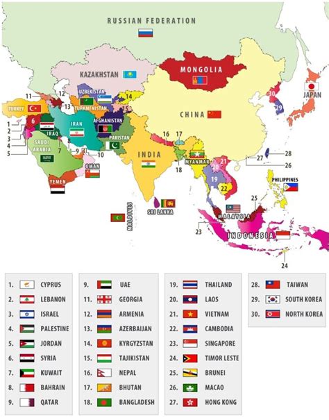 Pin By TOM On Geografie Asia Map World Geography Geography Map