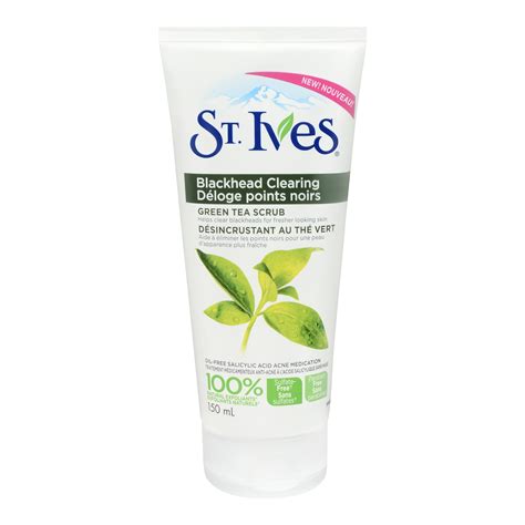 Ives apricot scrub (cleanser and exfoliator): St. Ives Blackhead Clearing Green Tea Scrub reviews in ...