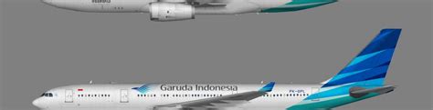 Garuda Indonesia Airbus A330 200 Juergens Paint Hangar Images And