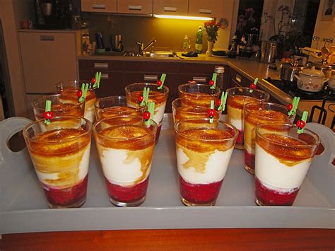Himbeer Joghurt Mascarpone Dessert Rezept mit Bild