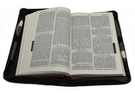 Genuine Leather Bible Covers With Front Pocket Canthari