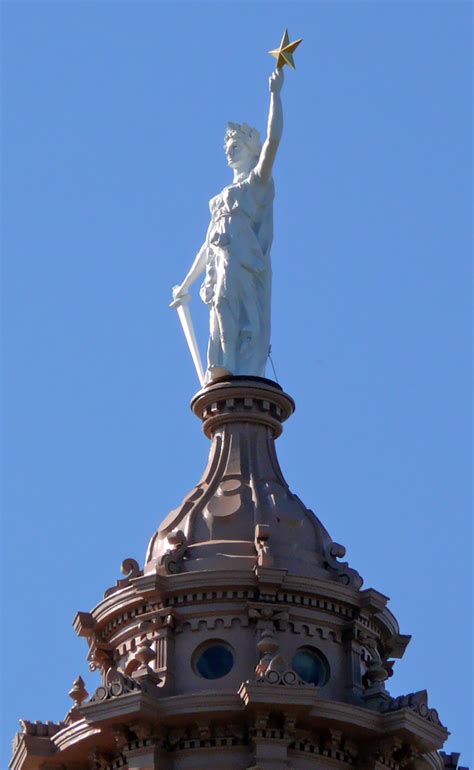 Liberty Statue Liberty Statues Texas State Capitol Dome Flickr