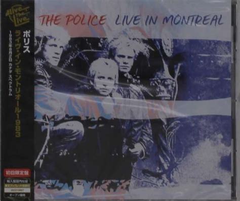 The Police Live In Montreal 1983 Cd Jpc