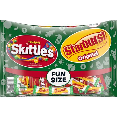 Starburst And Skittles Original Christmas Chewy Candy Variety Pack Shop