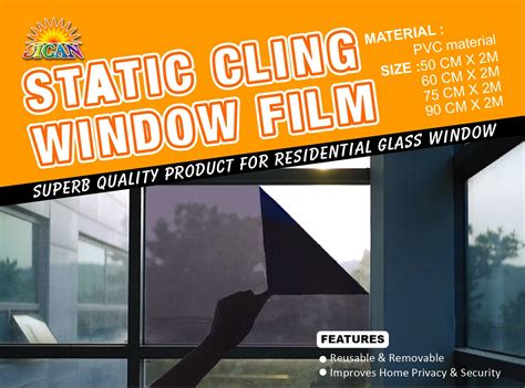 Static Cling Window Film