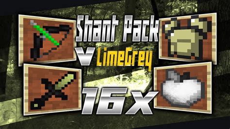 Mcpe Texture Pack Shant Pack V4 Limegrey 16x Mcpe 114 Youtube
