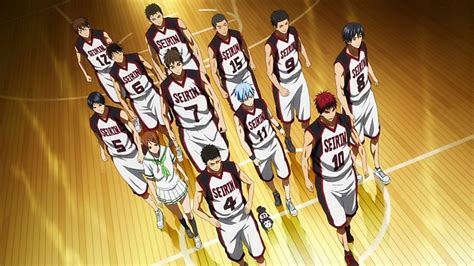 Seirin High Basketball Team Kuroko No Basket Anime Kuroko Kuroko