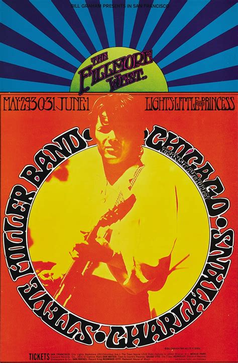 20 Classic Vintage Psychedelic Rock Posters From The 60s