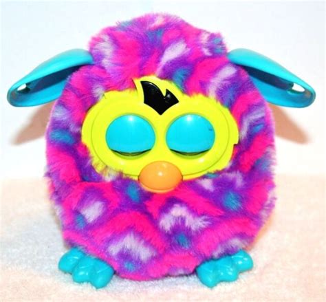 Hasbro Furby Boom Pink Purple And Blue Talking Interactive Toy Ebay