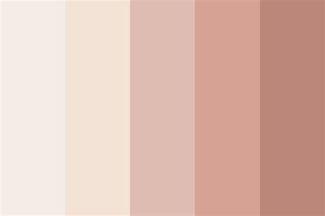 Creamy Nudes Color Palette