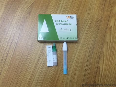 Early Screening Fob Fecal Occult Blood Test Kit Ce Iso 13485