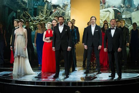 the cast of les miserables memorable music moments oscars 2018 photos 90th academy awards