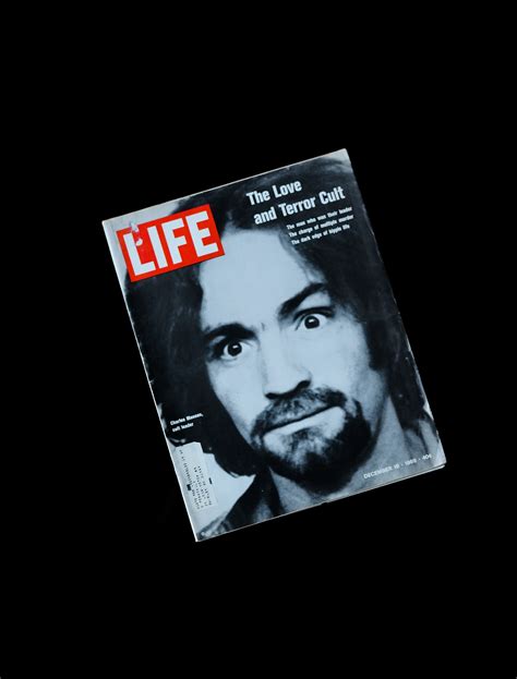 Charles Manson Life Magazine Rare Vintage Antique Unique Etsy
