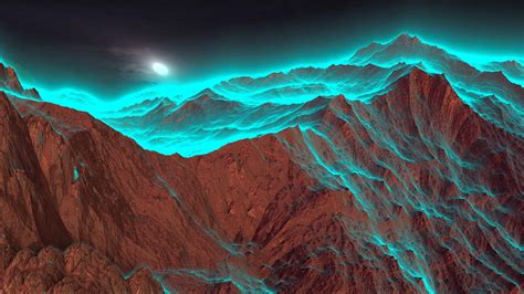 Artwork Digital Art Mountain Snow Wind Landscape