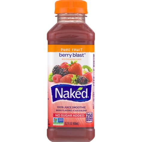Naked Pure Fruit Berry Blast Juice Smoothie 15 2 Fl Oz Instacart