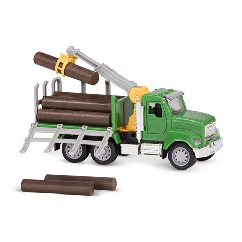 Micro Logging Truck Small Toy Trucks And Construction Toys For Kids