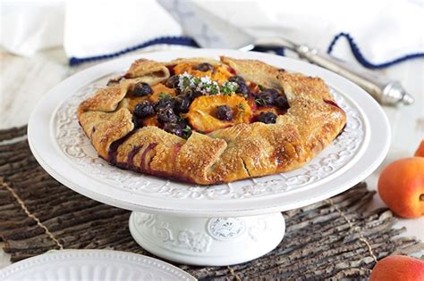 Apricot Blueberry Thyme Galette The Suburban Soapbox