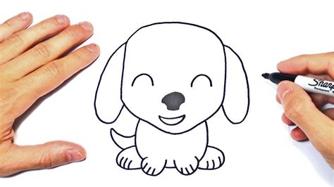 Cómo Dibujar Un Cachorro Paso A Paso Muy Fácil 2024 Dibuja Fácil