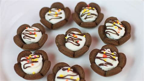 Chocolate Cream Drop Cookies Recipe Youtube