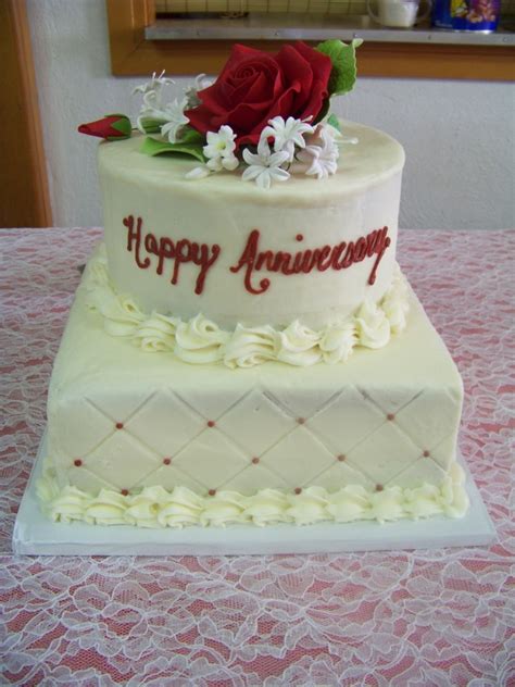 49 40th wedding cakes ranked in order of popularity and relevancy. 40Th Wedding Anniversary - CakeCentral.com