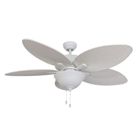 Modern ceiling fan with 3 color lighting and remote control 52 in 3x blades. Sahara Fans Tortola 52 in. White Ceiling Fan-10059 - The ...