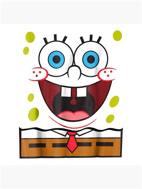 Spongebob Squarepants Large Smile Poster By Fabienbittencou Redbubble