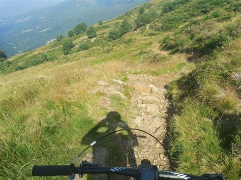 Mountainbike Porlezza Val Rezzo Zwitserland Val Rezzo Porlezza