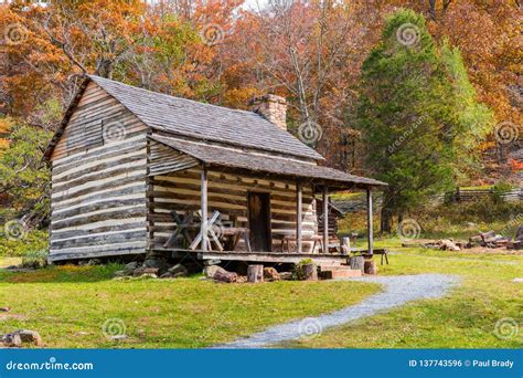 Appalachian Homestead Cabin Stock Photo Image Of Ridge Wood 137743596